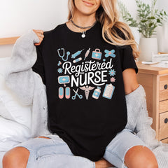 Registered Nurse Healthcare Diy Nurse Ready to Press DTF Transfer for Dtf
