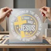 Religious Jesus Cross Faith-inspired Christian Faith Ready to Press DTF Transfer for Dtf