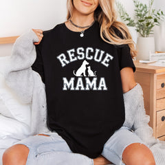 Rescue Mama Dog Cat Mom Dad Ready to Press DTF Transfer for Dtf