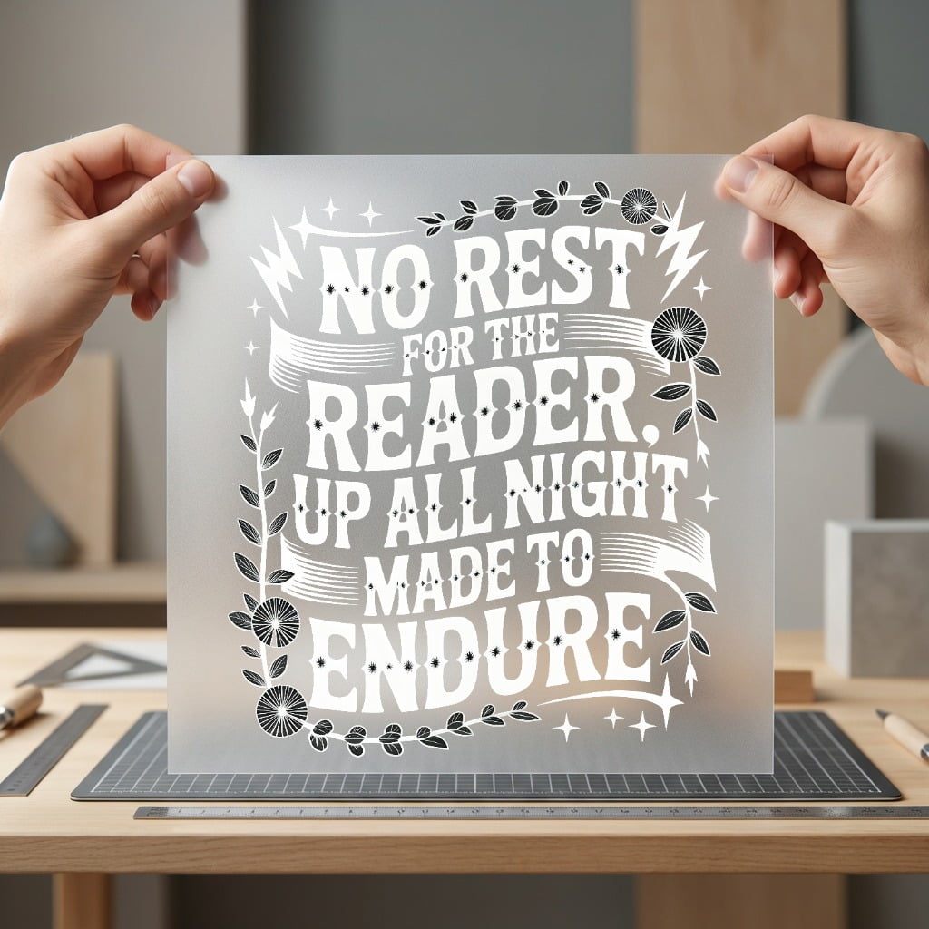 Rest Reader Literary Diy Aesthetic Ready to Press DTF Transfer for Dtf