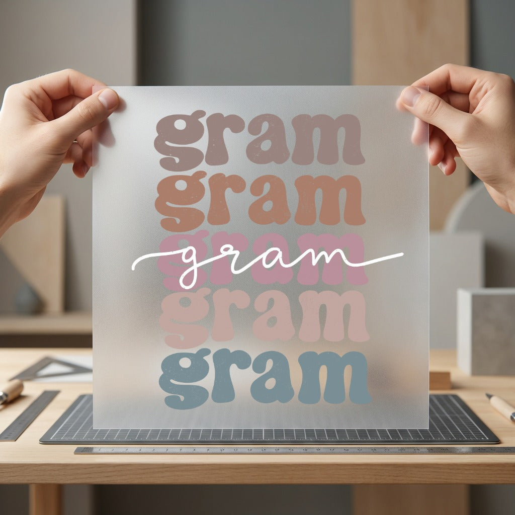 Retro Aesthetic Gram Vintage Grandma Vintage Ready to Press DTF Transfer for Dtf