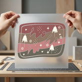 Retro Christmas Cozy Holiday Christmas Vintage Ready to Press DTF Transfer for Dtf