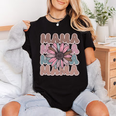 Retro Mama Daisy Boho Mom Mama Ready to Press DTF Transfer for Dtf