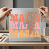 Retro Mama Lightning Bolt Mom Mama Ready to Press DTF Transfer for Dtf