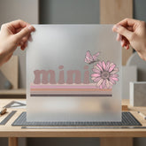 Retro Mini Butterfly Daisy Vintage Retro Ready to Press DTF Transfer for Dtf