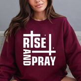 Rise and Pray | Morning Devotion Sweatshirt - Luckets.com