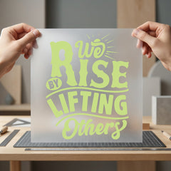 Rise Lifting Others Quote Kindness Collection Good Vibes Collection Ready to Press DTF Transfer for Dtf