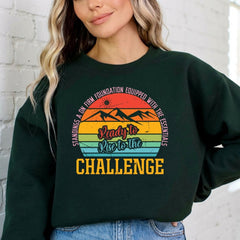 Rise to the Challenge | Faith & Resilience Sweatshirt - Luckets.com