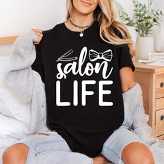 Salon Life Hair Stylist Aesthetic Ready to Press DTF Transfer for Dtf