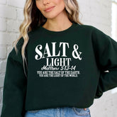 Salt & Light | Matthew 5:13 - 14 Faith Sweatshirt - Luckets.com