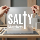 Salty Matthew Christian Faith Christian Faith Ready to Press DTF Transfer for Dtf