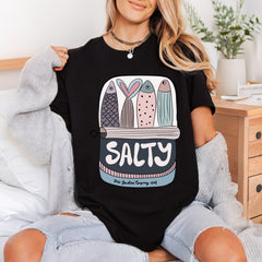 Salty Sardine Can Nautical Usa Freedom Ready to Press DTF Transfer for Dtf