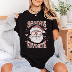Santa Favorite Retro Diy Christmas Valentine Ready to Press DTF Transfer for Dtf