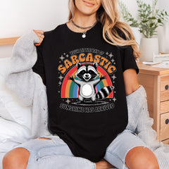 Sarcastic Sunshine Raccoon Retro Funny Sarcastic Ready to Press DTF Transfer for Dtf