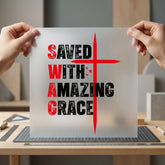 Saved Swag Faith-inspired Diy Christian Faith Ready to Press DTF Transfer for Dtf