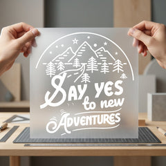 Say Yes Adventures Outline Road Trip Collection Hiking Collection Ready to Press DTF Transfer for Dtf