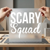 Scary Squad Halloween Diy Halloween Ready to Press DTF Transfer for Dtf