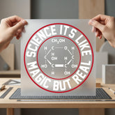 Science Magic But Real Teacher Ready to Press DTF Transfer for Dtf