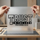 Scripture Faith Trust Lord Christian Faith Ready to Press DTF Transfer for Dtf