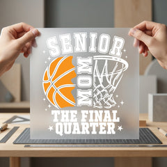 Senior Mom Final Quarter Mom Fitness Ready to Press DTF Transfer for Dtf