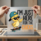 Skater Chick Funny Easter Easter Funny Ready to Press DTF Transfer for Dtf