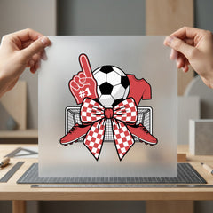 Soccer Fan Game Day Mom Dad Ready to Press DTF Transfer for Dtf