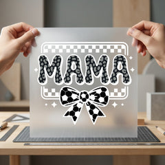 Soccer Mama Leopard Sports Mom Vintage Ready to Press DTF Transfer for Dtf