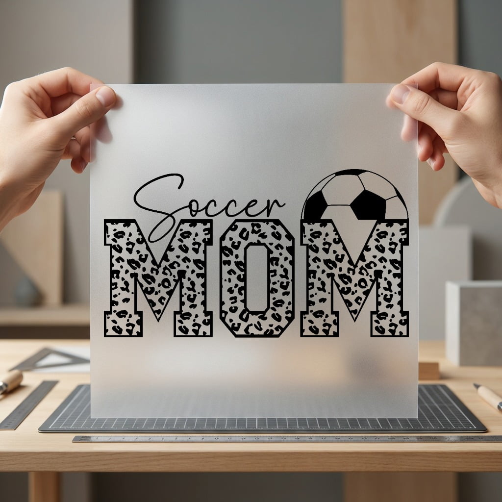 Soccer Mom Leopard Team Mom Fitness Ready to Press DTF Transfer for Dtf