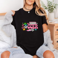 Soccer Retro Sporty Diy Retro Fitness Ready to Press DTF Transfer for Dtf