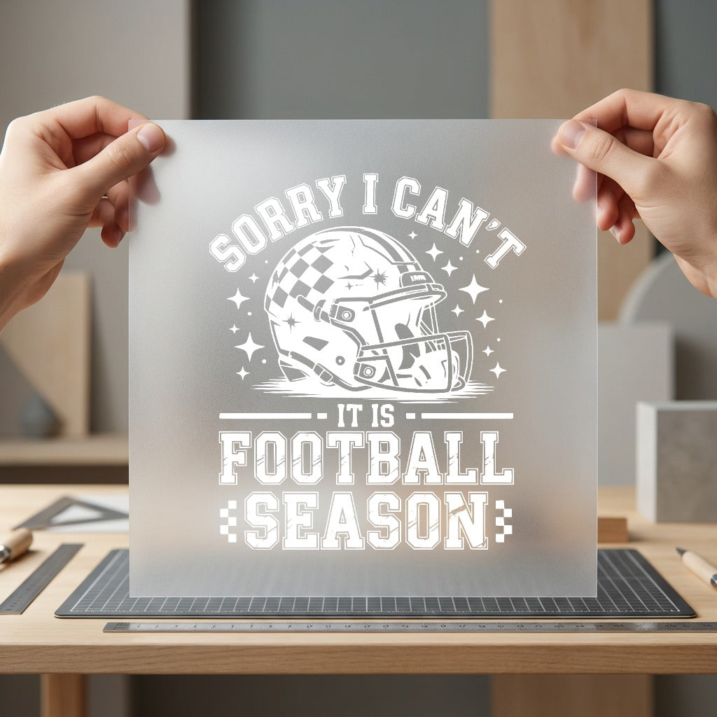 Sorry Can Football Season Retro Fitness Ready to Press DTF Transfer for Dtf