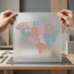South Carolina State Retro Usa Vintage Ready to Press DTF Transfer for Dtf