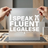 Speak Fluent Legalese Math Funny Sarcastic Ready to Press DTF Transfer for Dtf