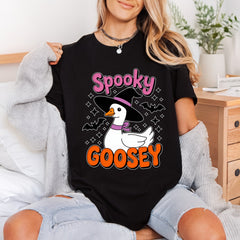 Spooky Goosey Halloween Diy Halloween Funny Ready to Press DTF Transfer for Dtf