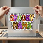 Spooky Mama Halloween Font Halloween Mom Ready to Press DTF Transfer for Dtf
