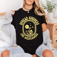 Spread Kindness Like Wildflowers Aesthetic Ready to Press DTF Transfer for Dtf