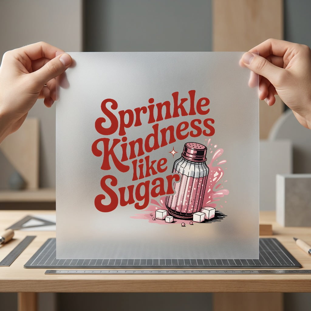 Sprinkle Kindness Like Sugar Retro Ready to Press DTF Transfer for Dtf