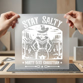 Stay Salty Cowgirl Retro Christian Faith Ready to Press DTF Transfer for Dtf