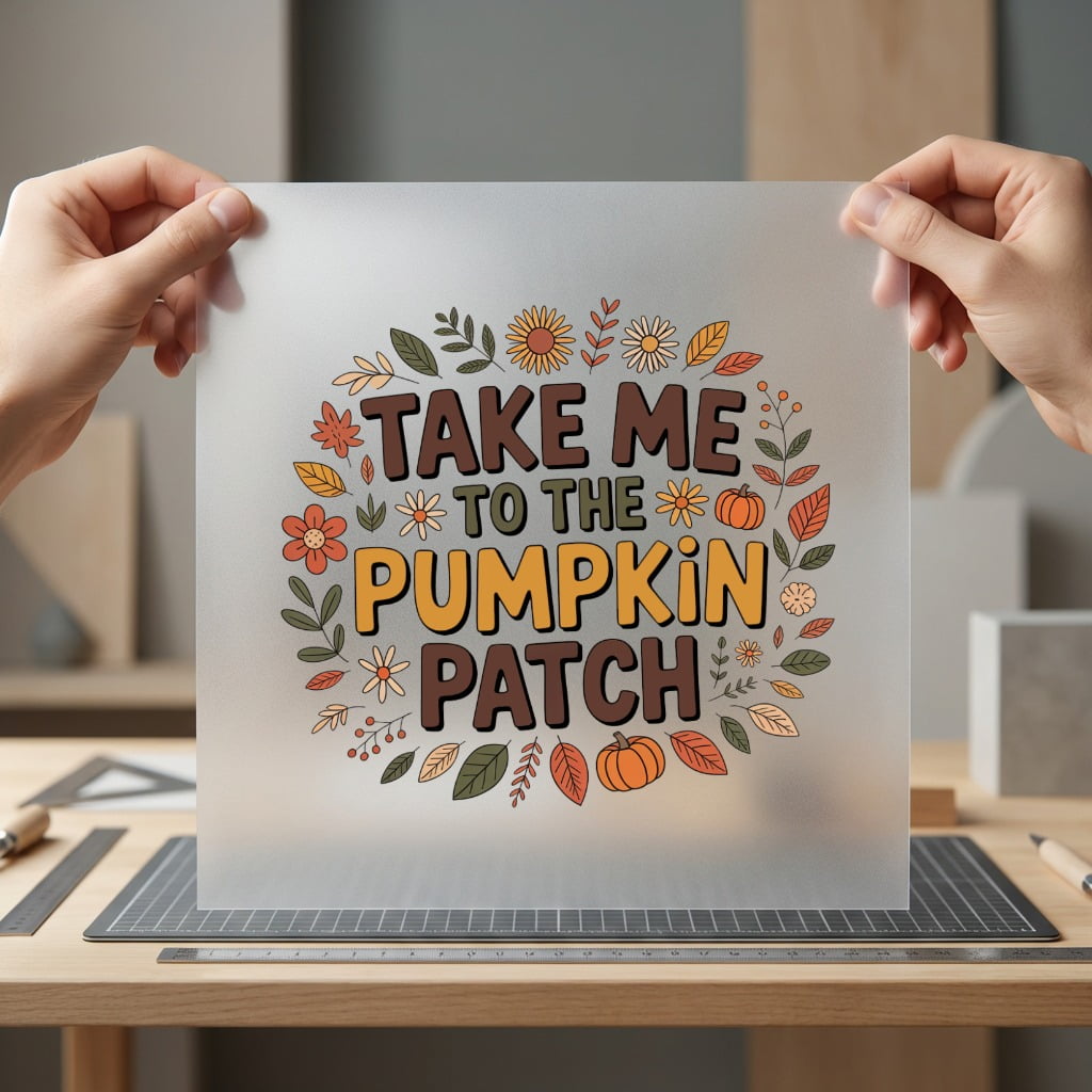 Take Pumpkin Patch Autumn Halloween Thanksgiving Ready to Press DTF Transfer for Dtf