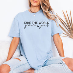 TAKE THE WORLD Give Me Jens | Faithful Devotion Tee - Luckets.com