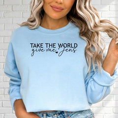 Take the World Give Me Jesus | Faith & Devotion Sweatshirt - Luckets.com