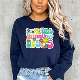 Tell You About My Jesus | Joyful Witness Sweatshirt - Luckets.com