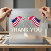 Thank You Soldier Patriotic Patriotic Usa Ready to Press DTF Transfer for Dtf