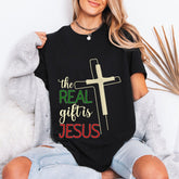 The Real Gift Is Jesus | Redemption & Grace Tee - Luckets.com