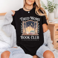Tired Moms Book Club Mom Funny Ready to Press DTF Transfer for Dtf