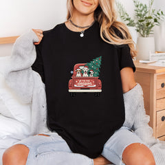 Tis Season Dogs Truck Christmas Mom Ready to Press DTF Transfer for Dtf