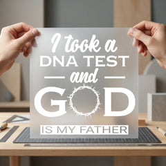 Took Dna Test God Christian Faith Ready to Press DTF Transfer for Dtf