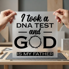 Took Dna Test God Christian Faith Ready to Press DTF Transfer for Dtf