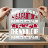 Treatment Sickness Medical Wisdom Nurse Doctor Ready to Press DTF Transfer for Dtf