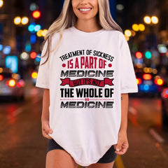 Treatment Sickness Medical Wisdom Nurse Doctor Ready to Press DTF Transfer for Dtf