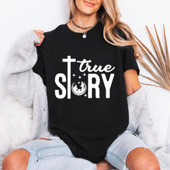 True Story Nativity | Christmas Faith Tee - Luckets.com